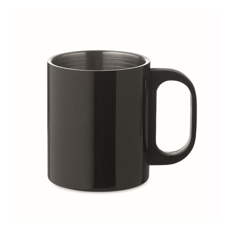 Cană cu perete dublu 300 ml TANISS Negru