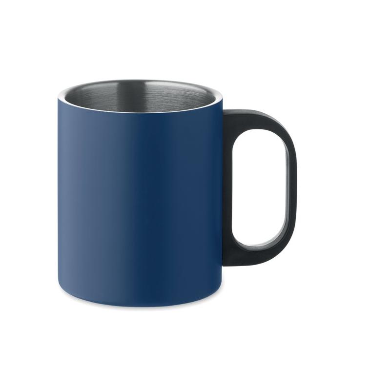 Cană cu perete dublu 300 ml TANISS Navy 