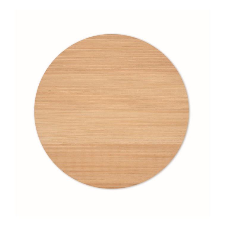 Suport de pahar rotund BAYIN Natur