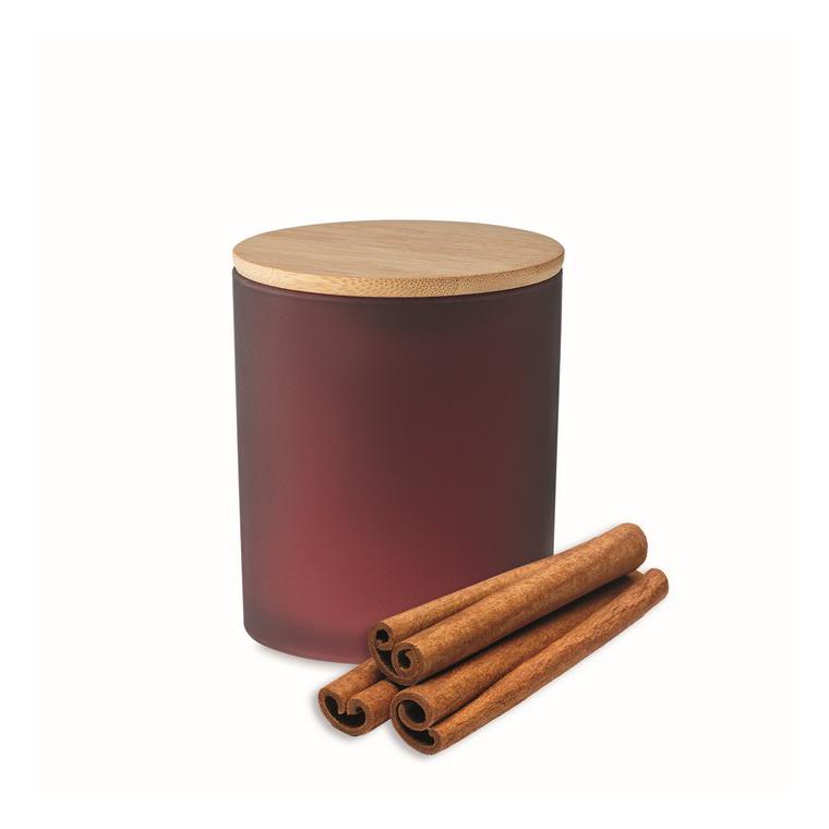 Lumânare ceară vegetală 120g KEOPS SMALL Vișiniu