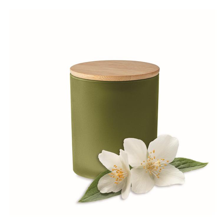 Lumânare ceară vegetală 120g KEOPS SMALL Verde