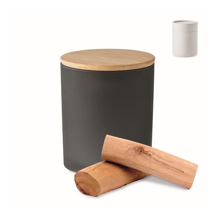 Lumânare ceară vegetală 200g KEOPS MEDIUM Negru