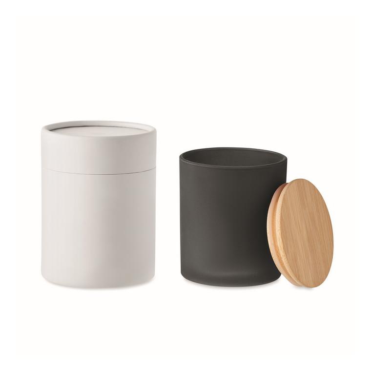 Lumânare ceară vegetală 200g KEOPS MEDIUM Negru