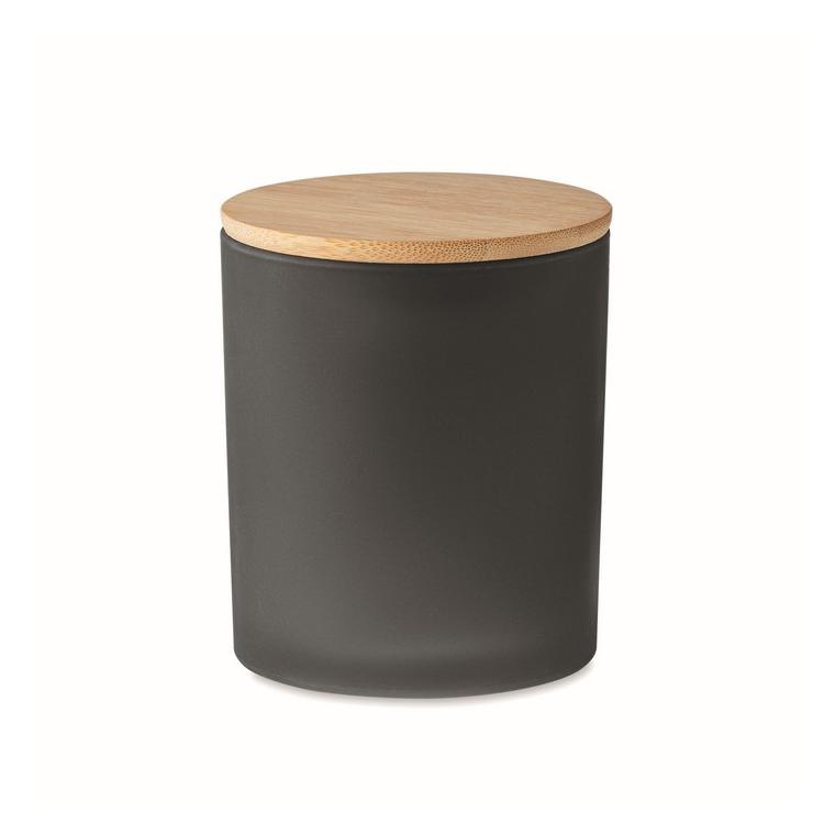 Lumânare ceară vegetală 200g KEOPS MEDIUM Negru