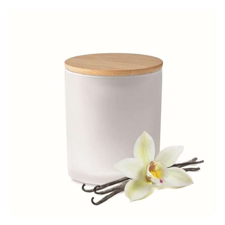 Lumânare ceară vegetală 200g KEOPS MEDIUM Alb