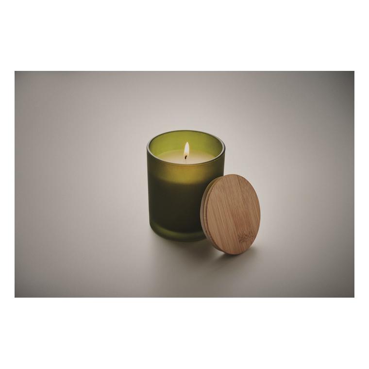 Lumânare ceară vegetală 200g KEOPS MEDIUM Verde