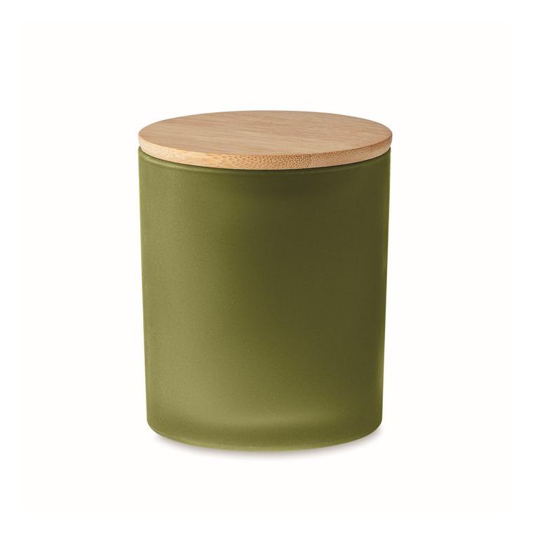 Lumânare ceară vegetală 200g KEOPS MEDIUM Verde