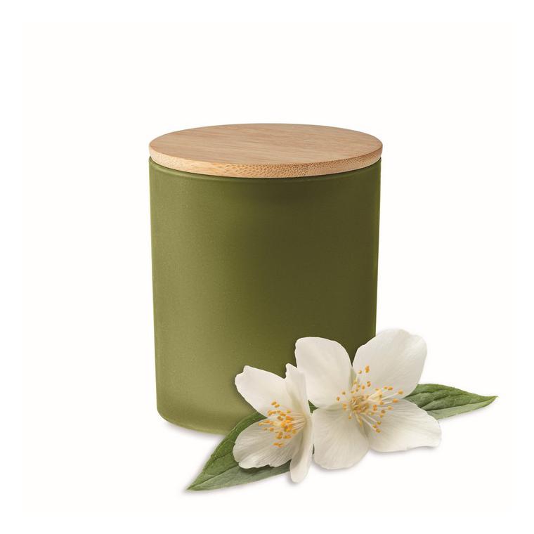 Lumânare ceară vegetală 200g KEOPS MEDIUM Verde