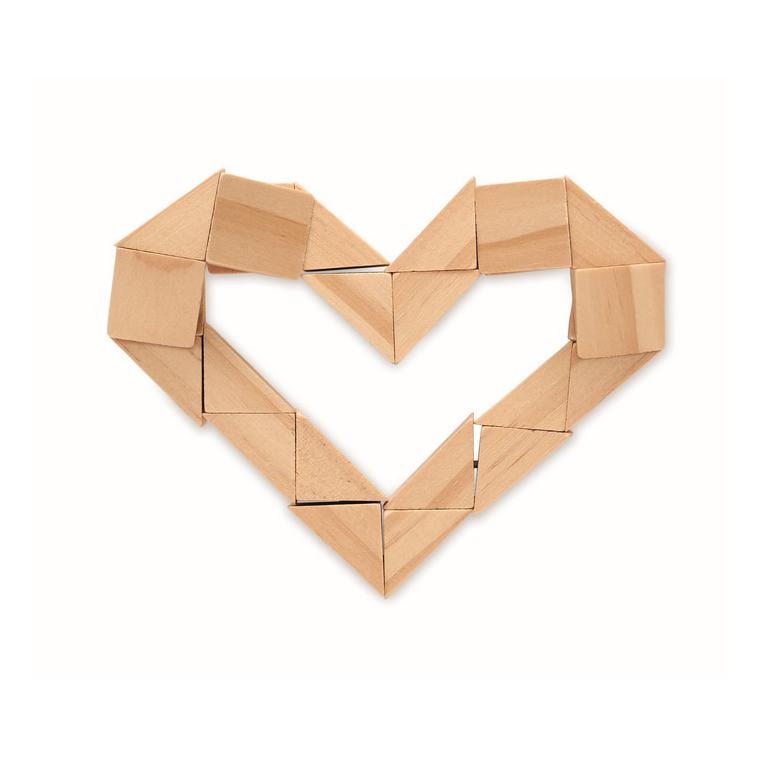 Puzzle din lemn/joc logic STUKIE Natur