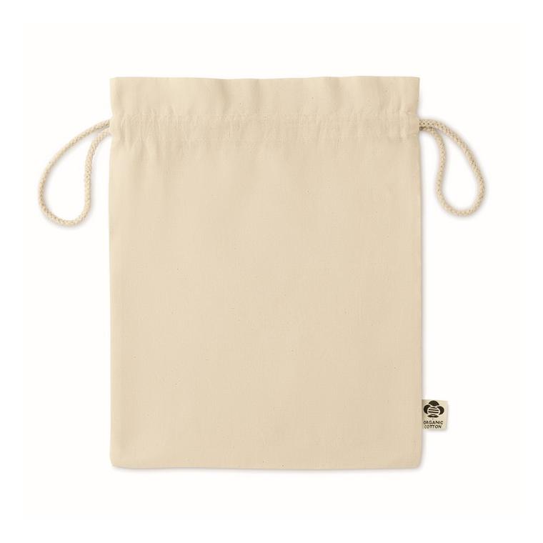 Pungă medie din bumbac organic AMBER MEDIUM Bej