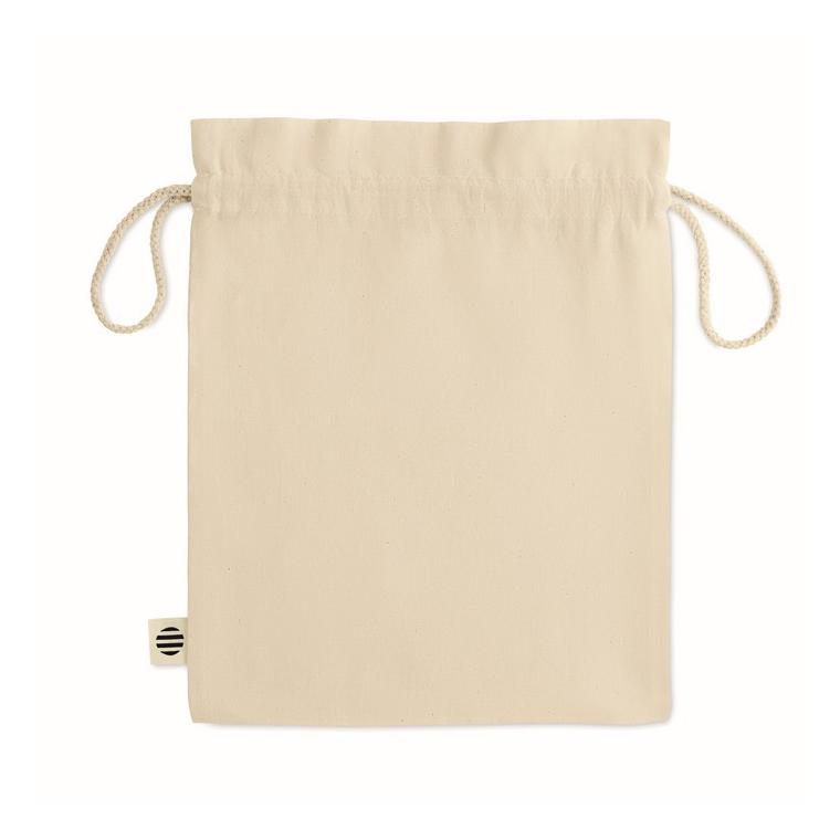 Pungă medie din bumbac organic AMBER MEDIUM Bej