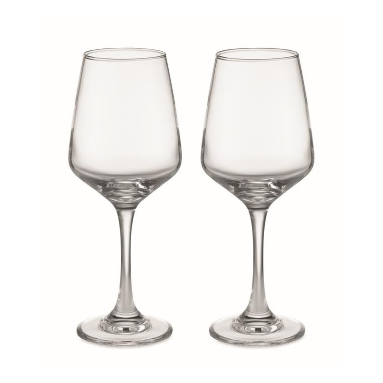 Set de 2 pahare de vin CHEERS Transparent