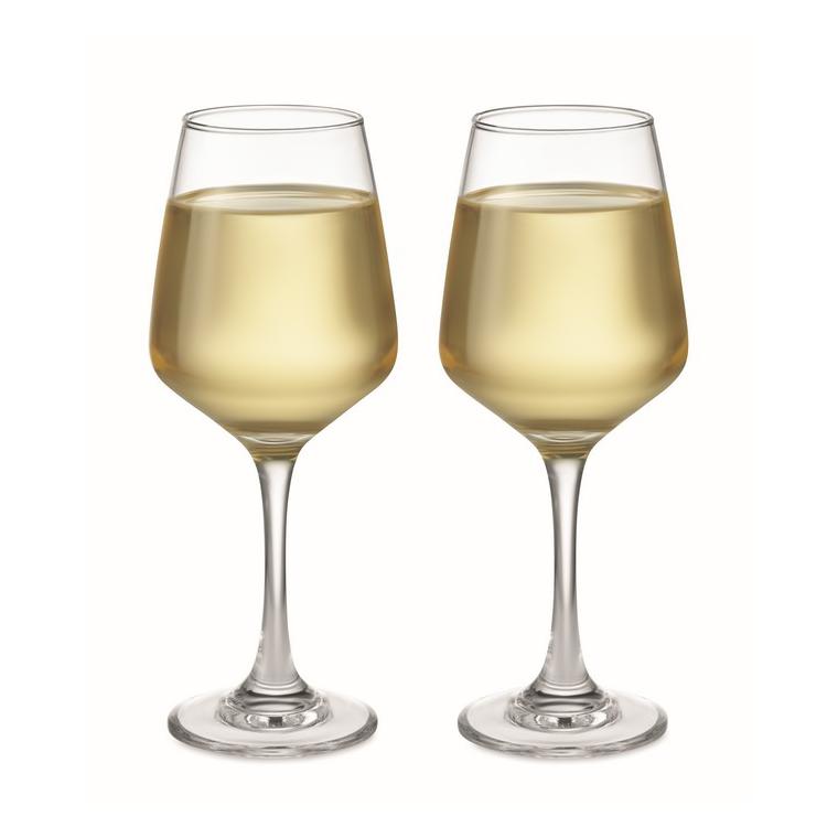 Set de 2 pahare de vin CHEERS Transparent
