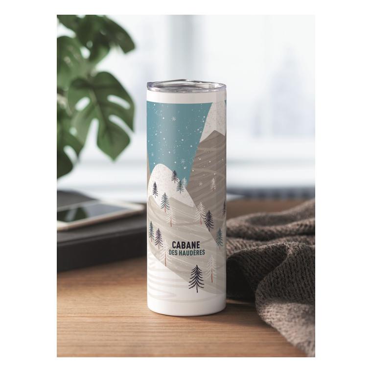 Cana cu perete dublu 590 ml SFEER Alb