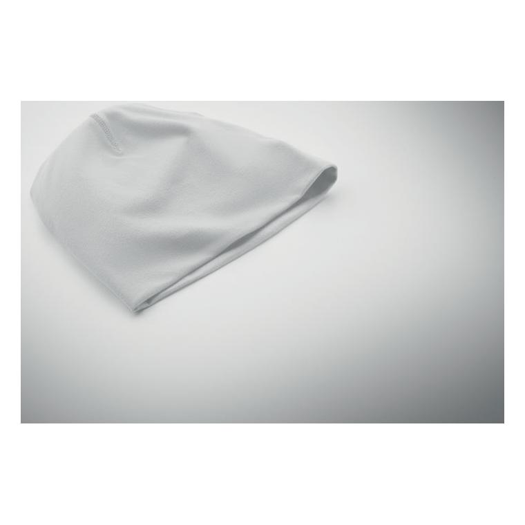 Căciulă unisex din bumbac LIGHTY Alb
