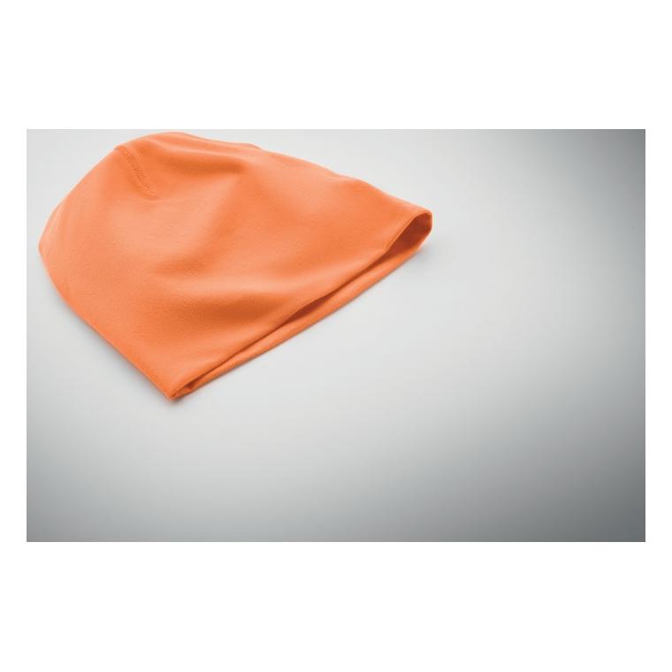 Căciulă unisex din bumbac LIGHTY Portocaliu