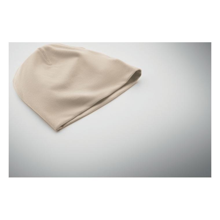 Căciulă unisex din bumbac LIGHTY Bej