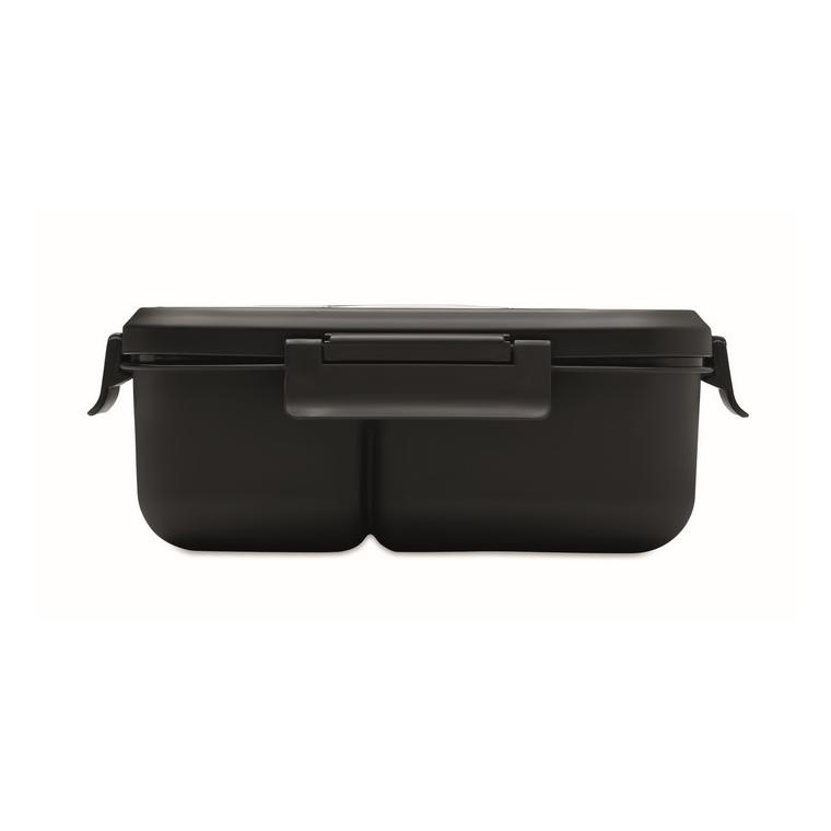 Cutie de prânz cu tacâmuri MAKAN Negru