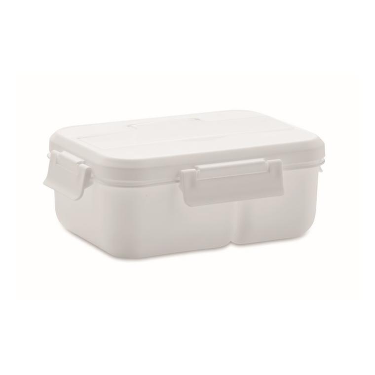 Cutie de prânz cu tacâmuri MAKAN Alb