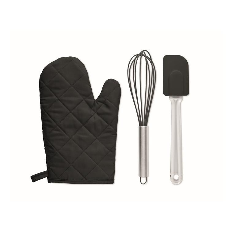 Set accesorii pentru gătit DATEKI Negru