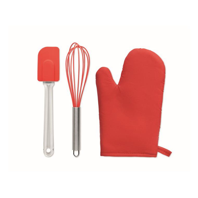 Set accesorii pentru gătit DATEKI Roșu