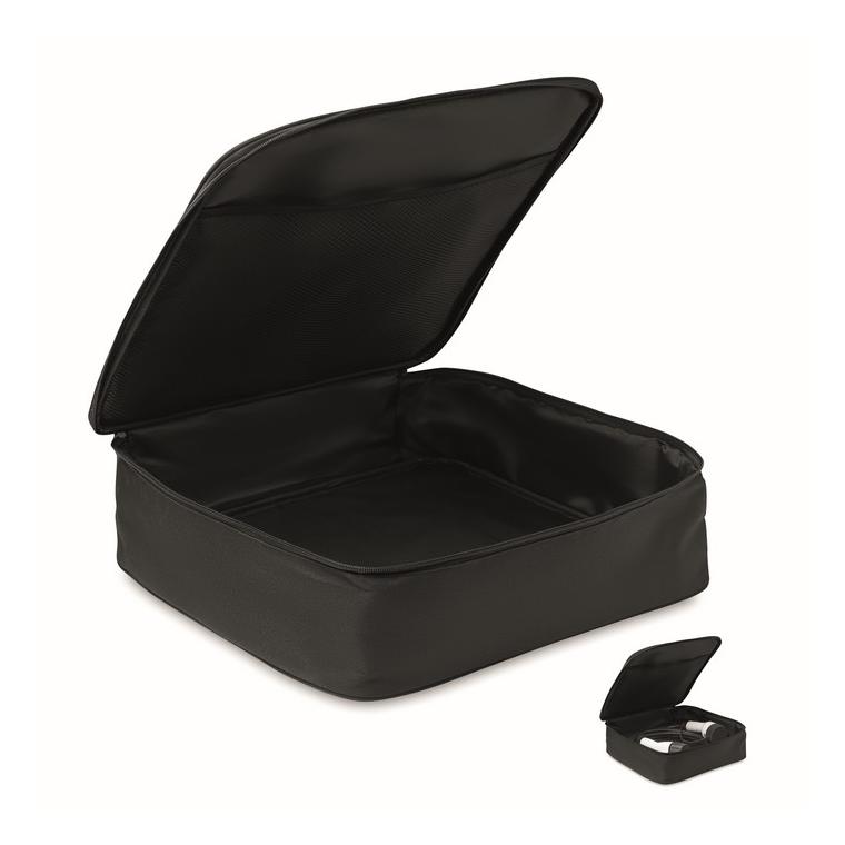 Geantă de mașină 600D RPET CABAG Negru