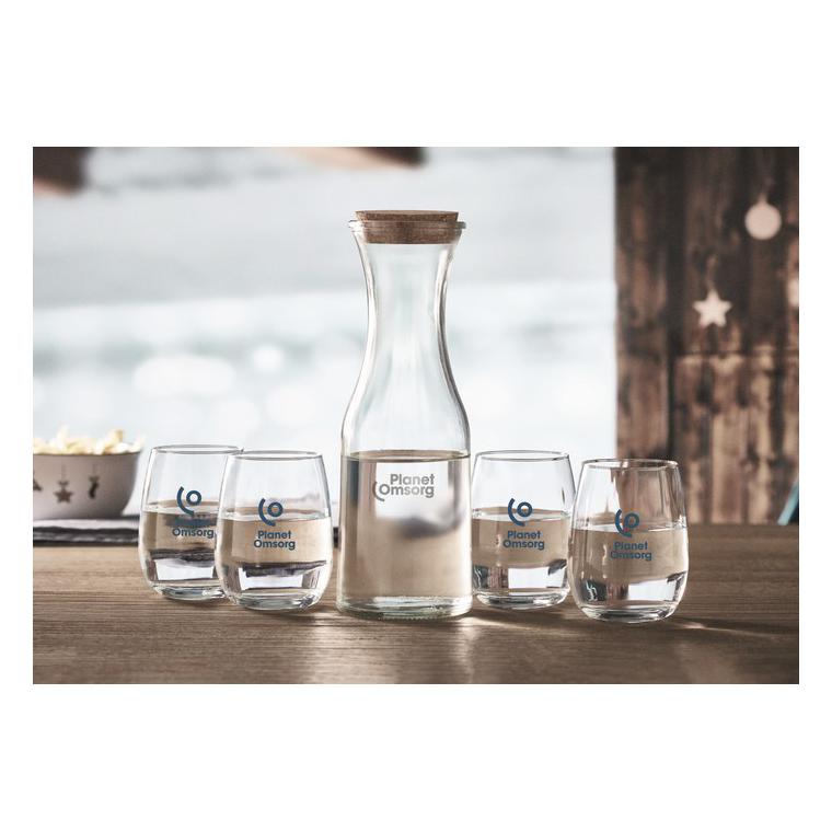 Carafa din sticlă reciclată 1L PICCA Transparent