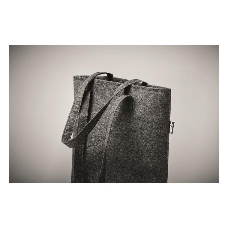 Geantă  din pâslă RPET NATA Gri închis