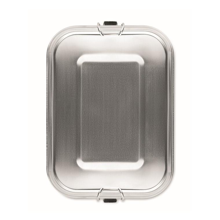 Cutie de prânz oțel inoxidabil SAO Argintiu mat