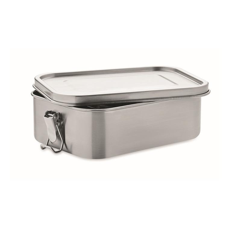 Cutie de prânz oțel inoxidabil SAO Argintiu mat