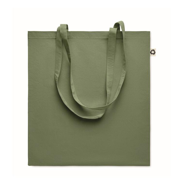 Sacosă din bumbac reciclat ZOCO COLOUR Verde