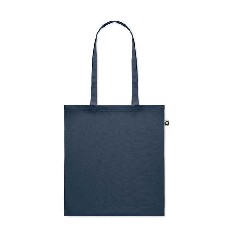 Sacosă din bumbac reciclat ZOCO COLOUR Navy 