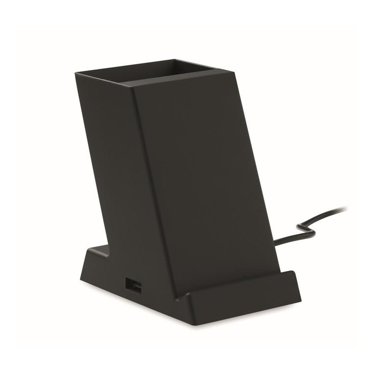 Încărcător wireless de 15 W BLOCK Negru