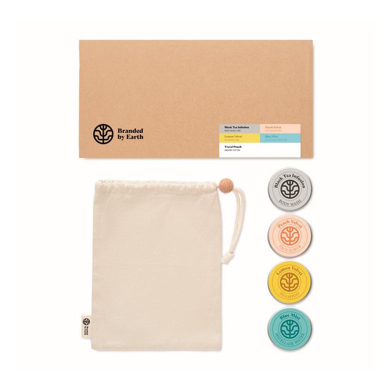 Pachet de călătorie vegan ELEGANCE Natur