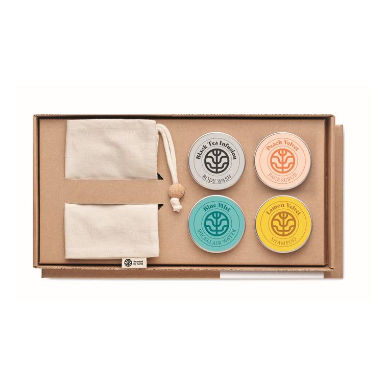 Pachet de călătorie vegan ELEGANCE Natur