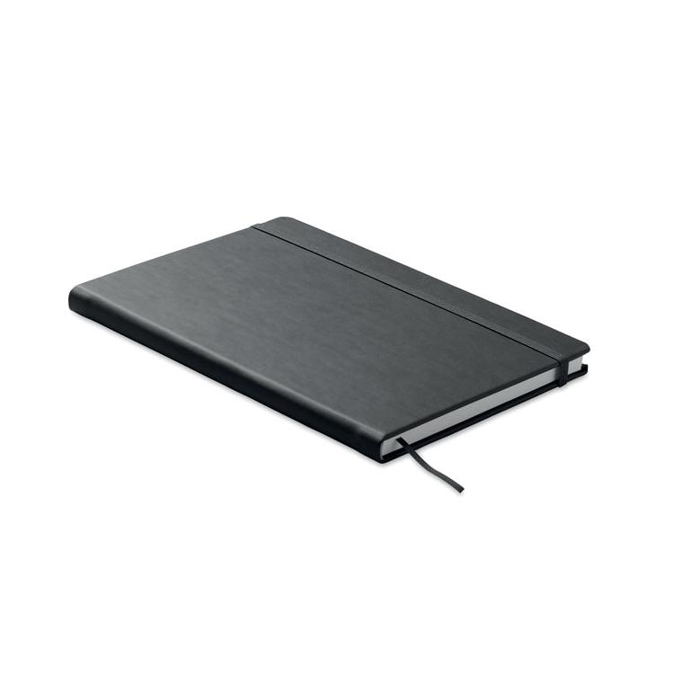 Notes A5, hârtie reciclată OURS Negru