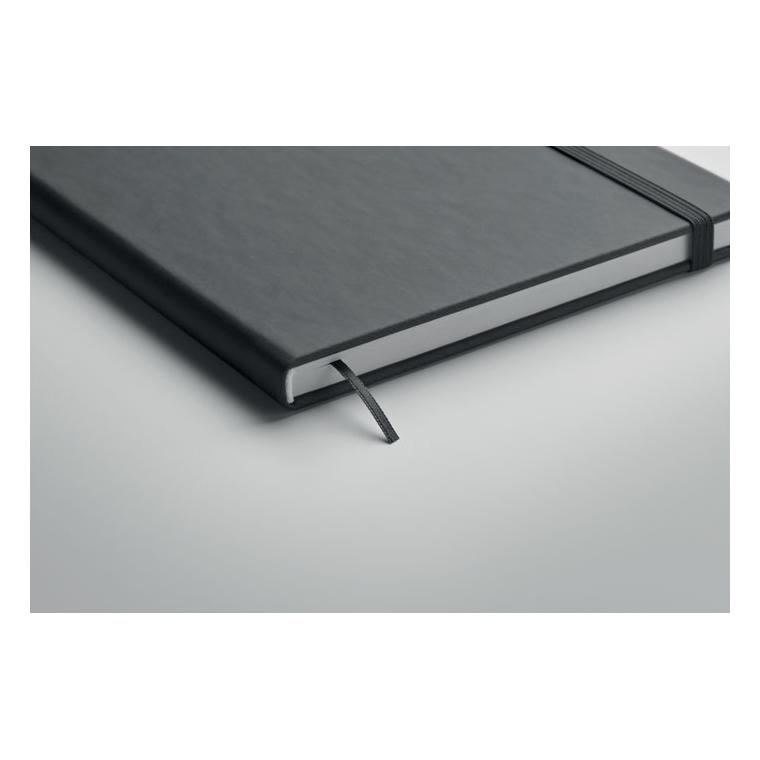 Notes A5, hârtie reciclată OURS Negru