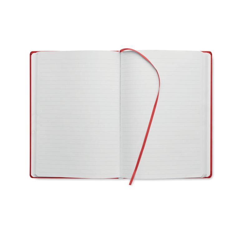 Notes A5, hârtie reciclată OURS Roșu