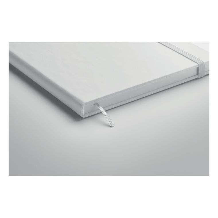 Notes A5, hârtie reciclată OURS Alb