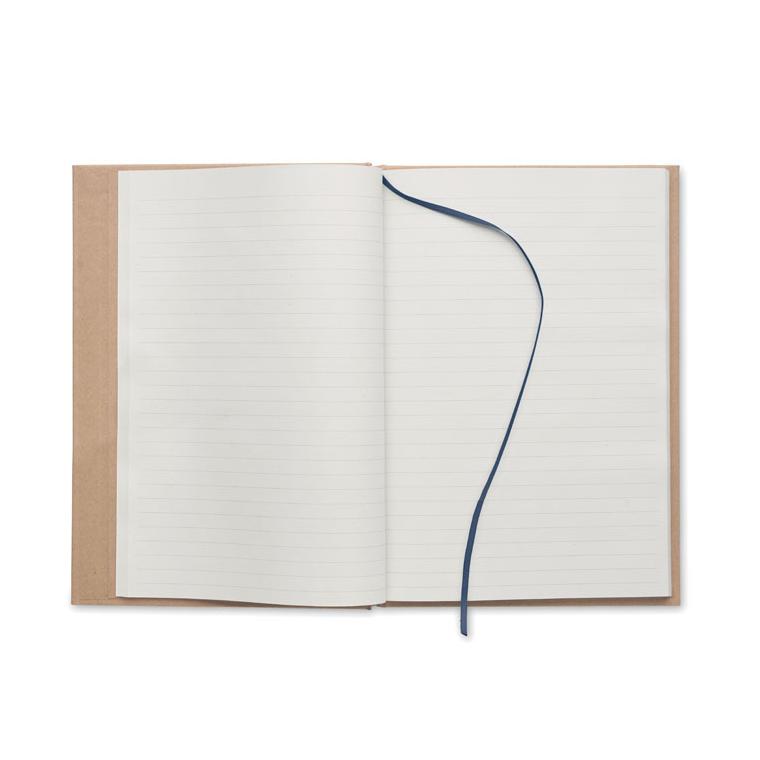 Notes A5, hârtie reciclată MUSA Albastru