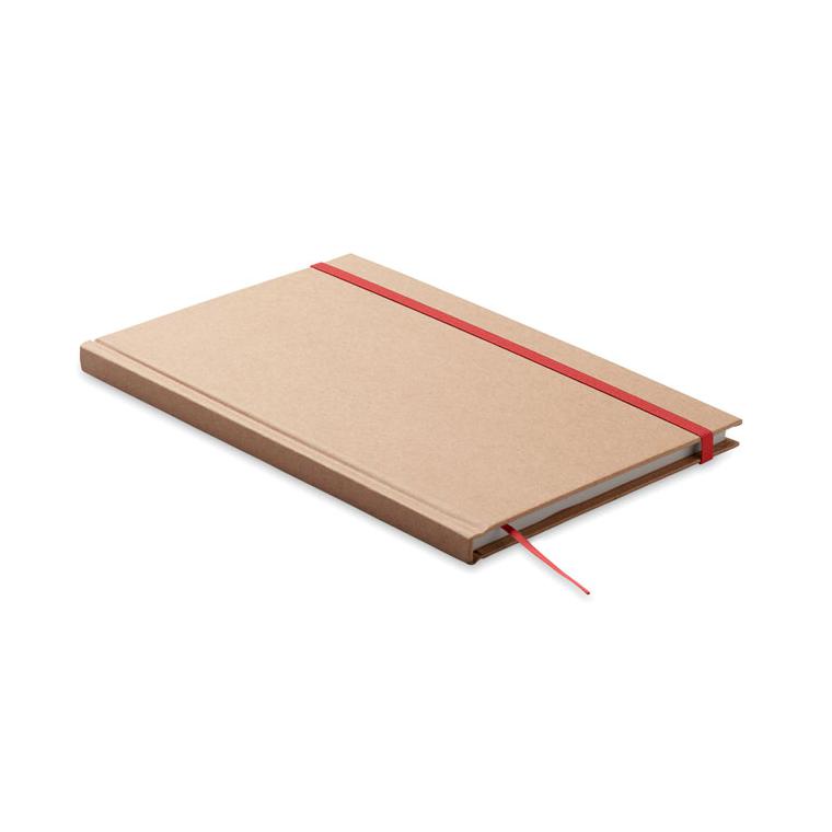 Notes A5, hârtie reciclată MUSA Roșu