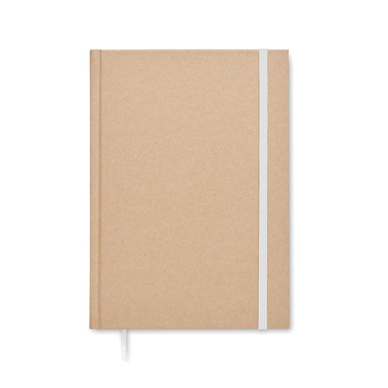Notes A5, hârtie reciclată MUSA Alb