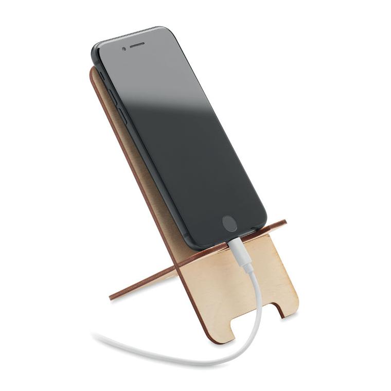 Suport de telefon din mesteacăn GROUW STAND Natur