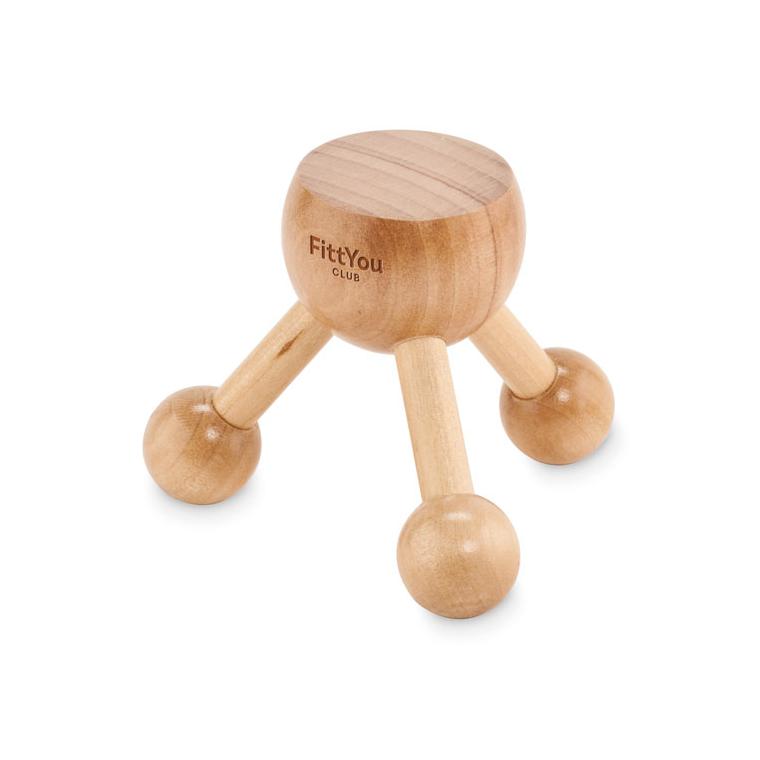 Aparat de masaj portabil din lemn ASSA Natur