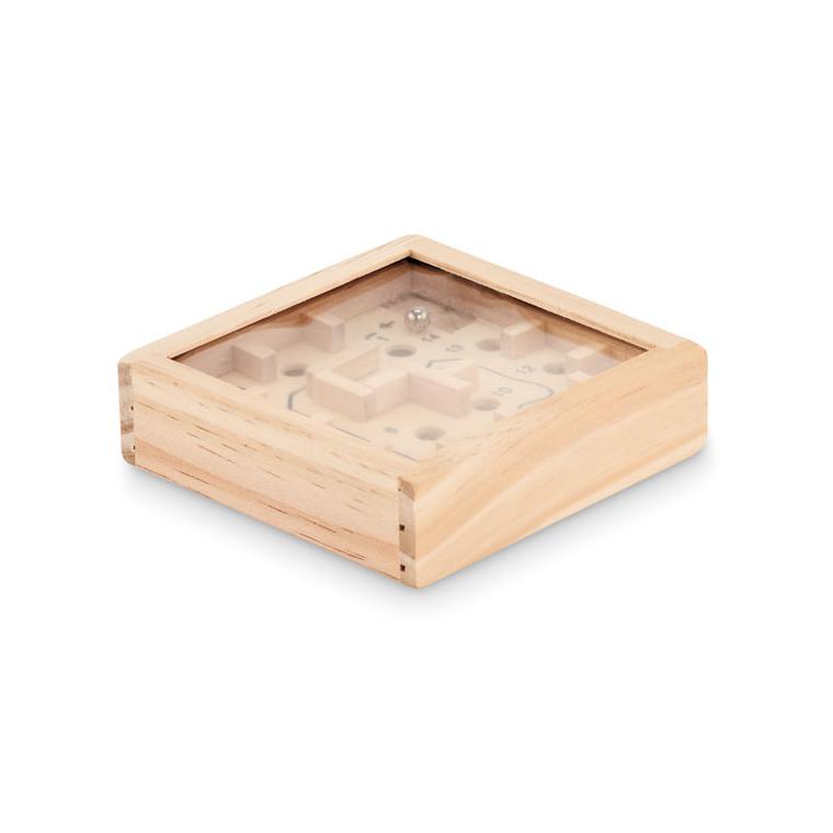 Joc labirint din lemn de pin ZUKY Natur