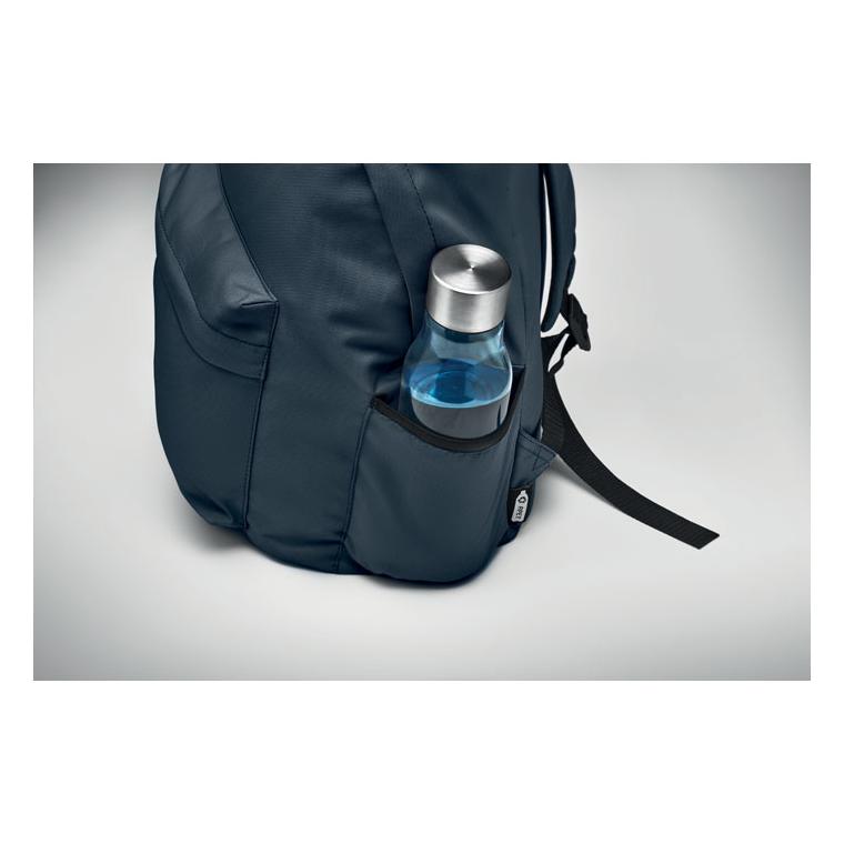 Rucsac din poliester 600D RPET BAPAL+ Albastru
