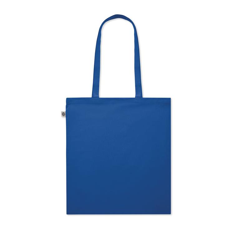 Sacoșă din bumbac organic ONEL Albastru regal