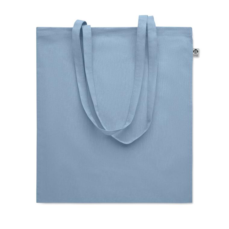 Sacoșă din bumbac organic ONEL Albastru deschis
