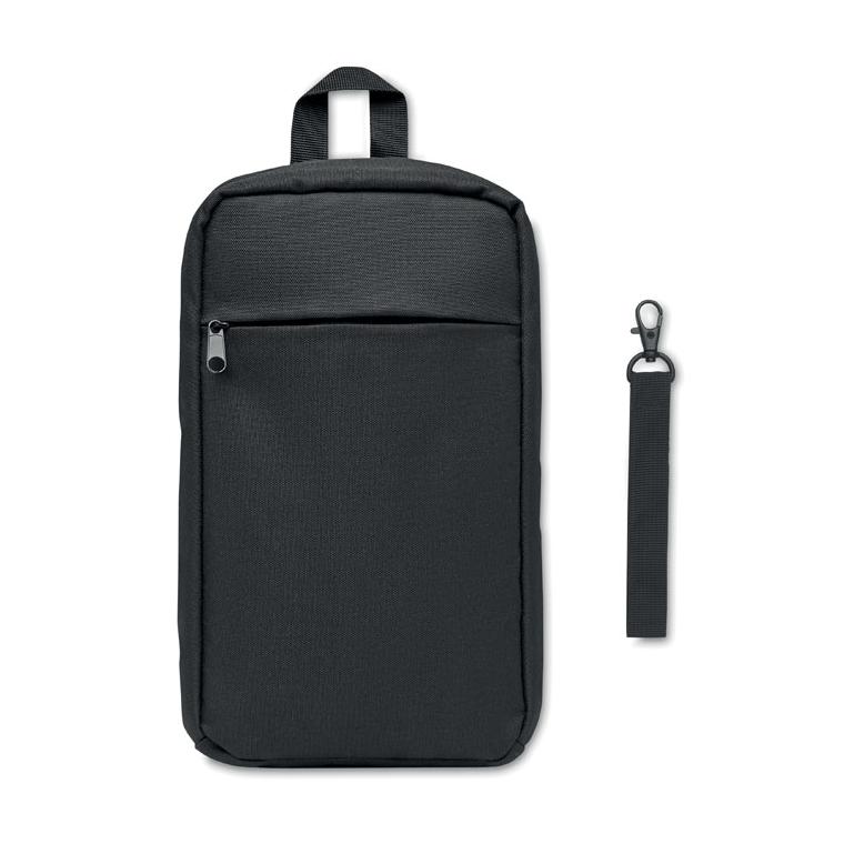 Geantă crossbody din Rpet 600D CEBAG Negru