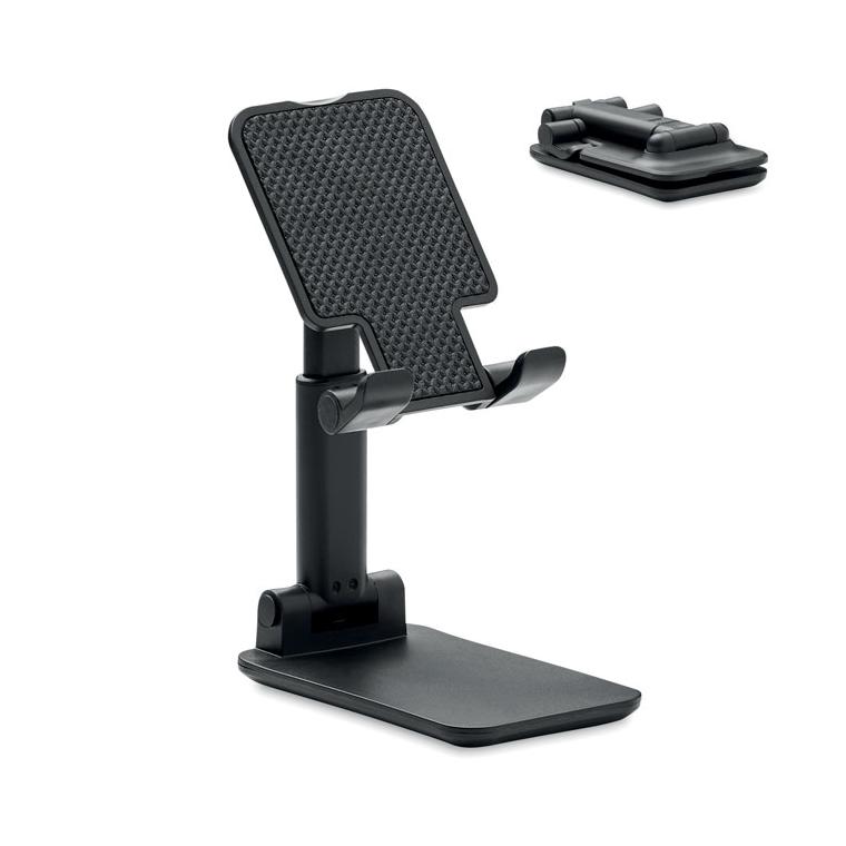 Suport telefon pliabil din ABS FLOB Negru